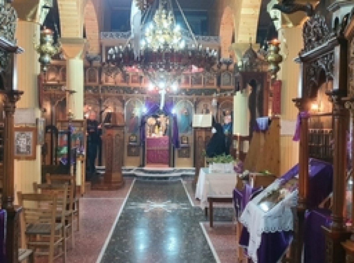 Κυριακή των Βαϊων,17/4/2022, με τις Μοναχές Κικιλία και Χρυσοστόμη